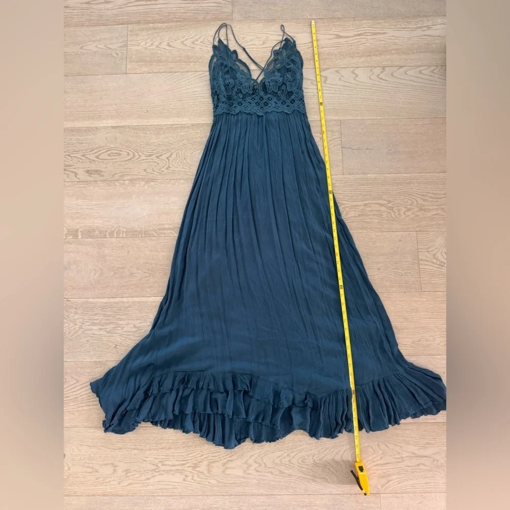 Free People Adella Maxi Slip Dress size medium